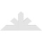 Ekena Millwork Richland Architectural Grade PVC Gable Bracket, 48"W x 22"H x 4"D x 6"F, 11/12 Pitch GBP048X22X0406RIC00 - alternate 3